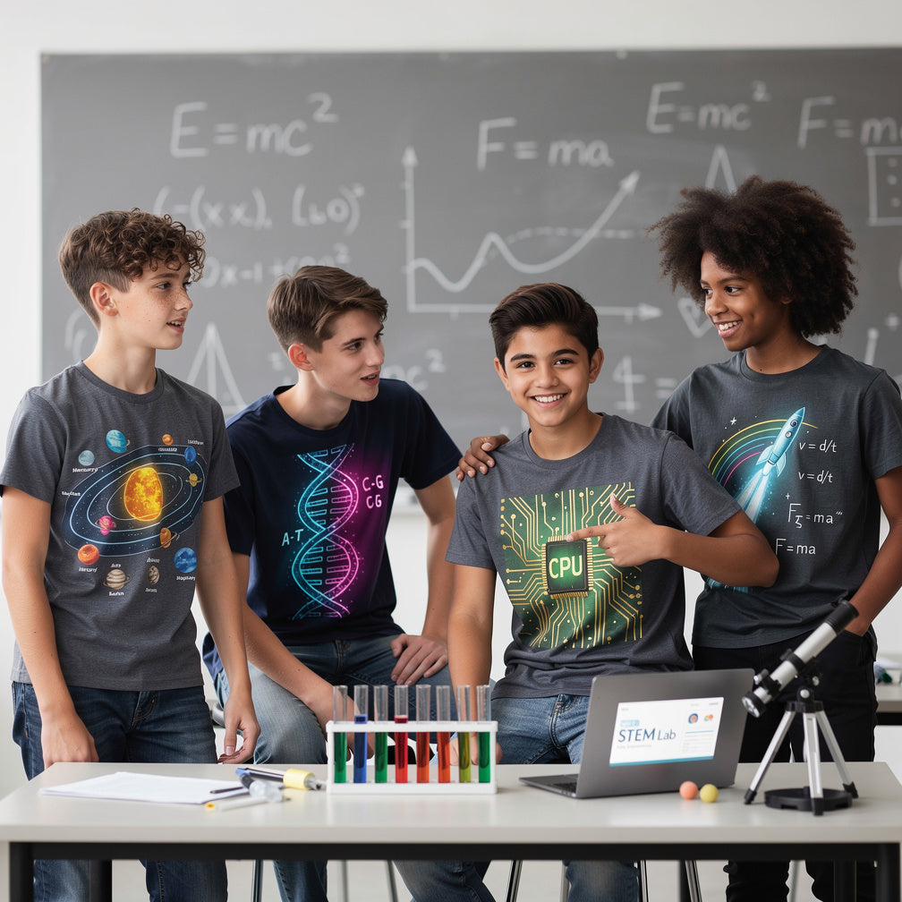 Education Beyond Borders: How DTF STEM T‑Shirts Turn Curious Teens into Everyday Science Ambassadors