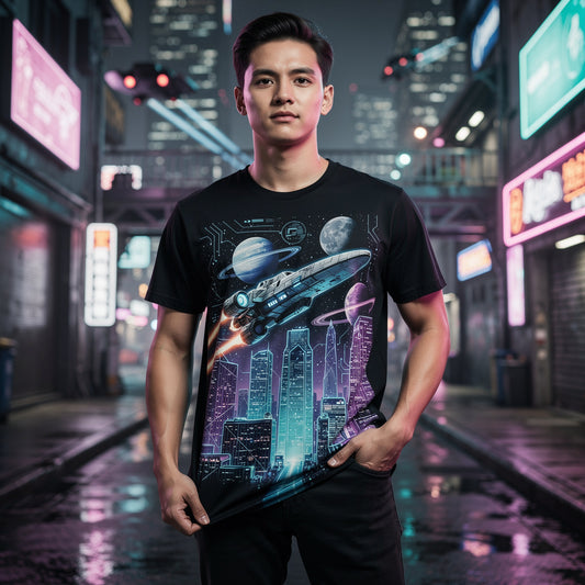 Sci‑Fi Adventures: Futuristic DTF T‑Shirts for Fans of Space, Cyberpunk and Beyond