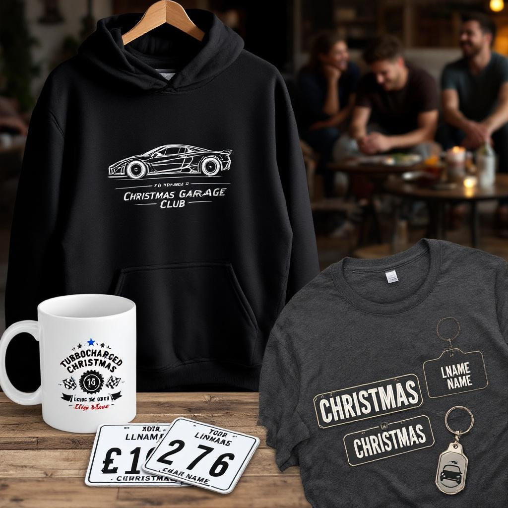 How to Gift a Car Lover for Christmas: Top Custom Merchandise Ideas They’ll Actually Use