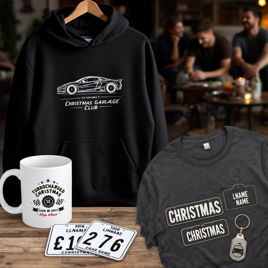 How to Gift a Car Lover for Christmas: Top Custom Merchandise Ideas They’ll Actually Use