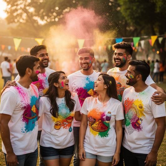 Festival of Colors: Vibrant DTF T‑Shirts for Unforgettable Holi Celebrations