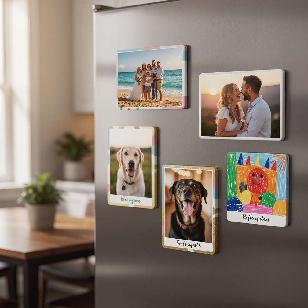 Creative Keepsakes: Custom Photo Magnets for Every Space and Every Story