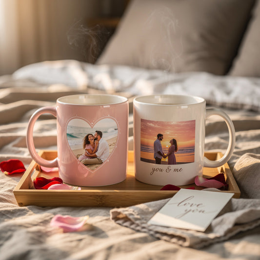 Capture the Heart: Romantic Photo Mugs for Couples That Make Every Morning More Special
