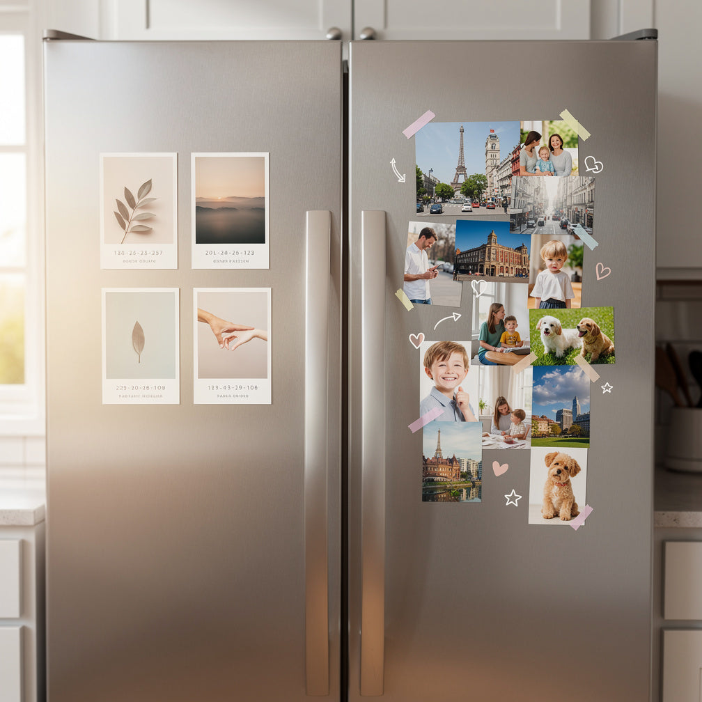 Minimalist vs Collage: Choosing the Right Style for Your Photo Magnets