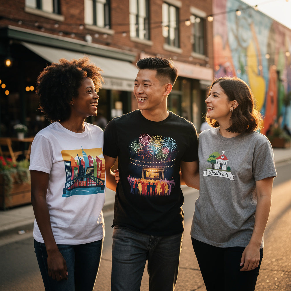 DTF T‑Shirts That Celebrate Local Community Spirit: Turn Your City Pride Into Wearable Art
