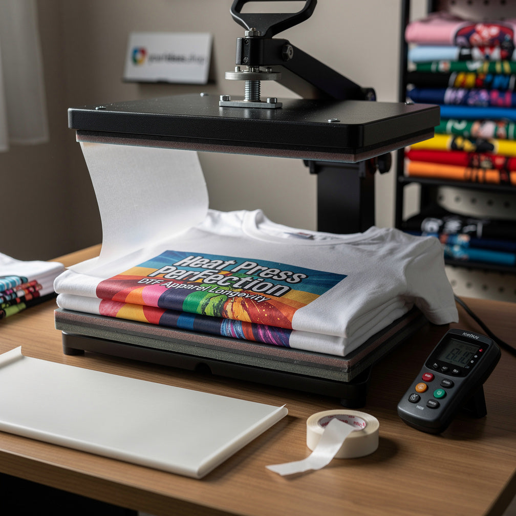 Heat Press Perfection: How to Maximize Longevity in DTF Apparel