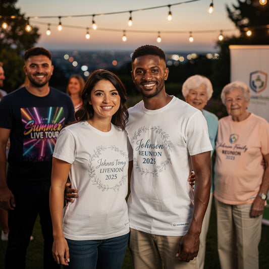 Celebrate Events with Custom DTF T-Shirts: The New Must‑Have Keepsake for Weddings, Reunions & Concerts