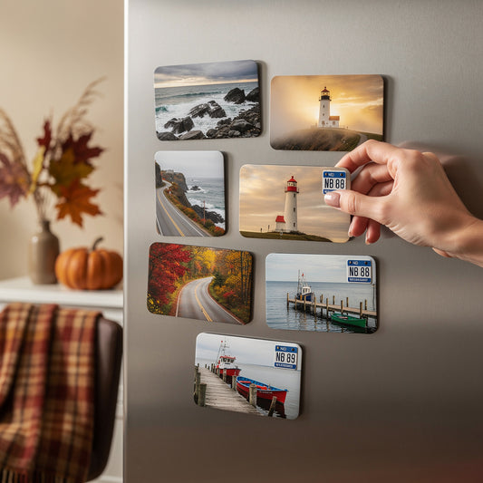 New Brunswick Coastal Photo Magnets: The Fall Fridge Decor Trend for 2026