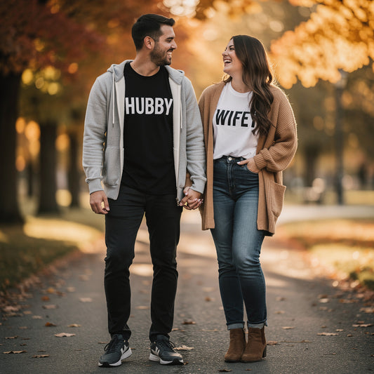 Matching Couple DTF Tees: How Canadian Couples Can Nail the Fall 2026 Hubby & Wifey TikTok Trend
