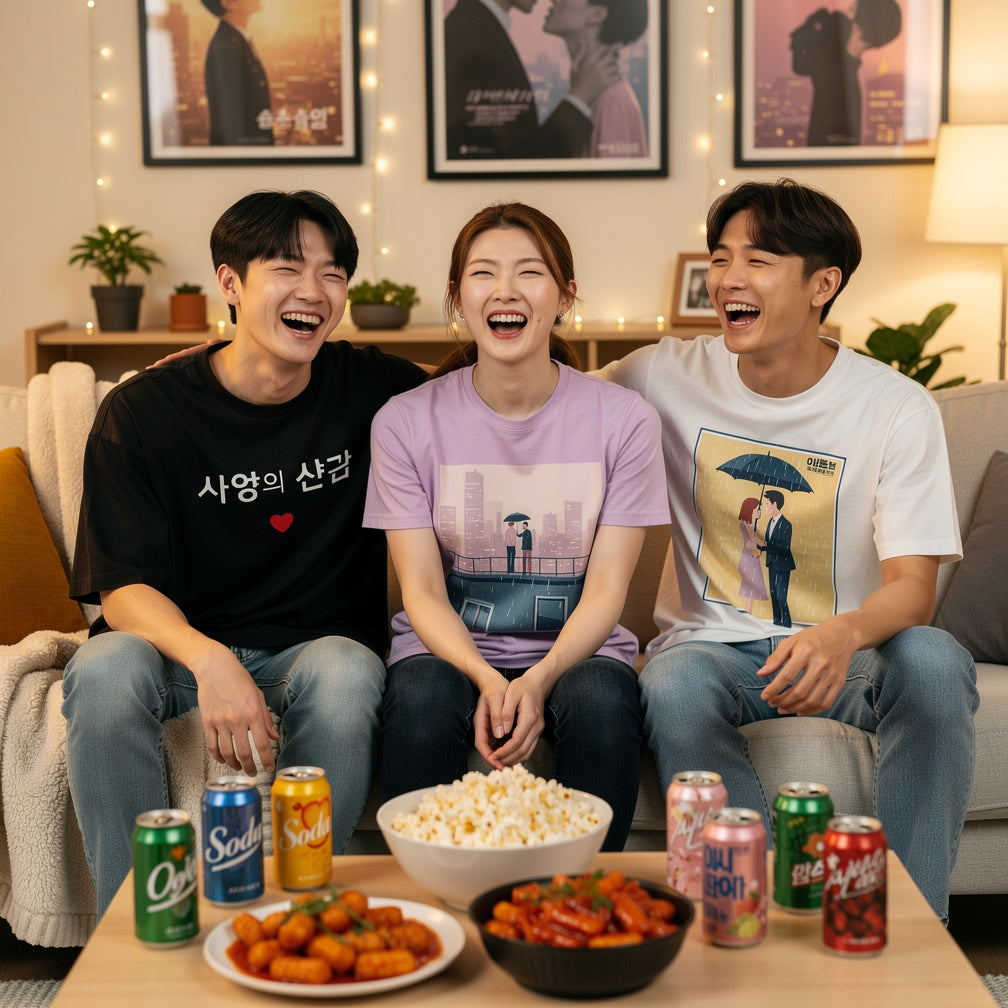 K-Drama Fandom: Custom Korean Series Fan Tees for Devoted Viewers