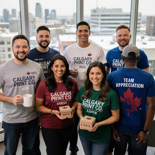 Custom DTF T‑Shirts for Canadian Employee Appreciation 2026: How Small Businesses Can Order 5–50 Tees Without Customs Hassles