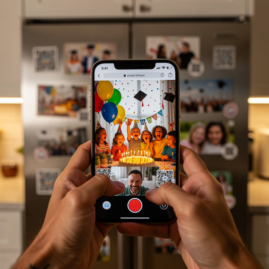 DIY AR Sticker Kits: Turn Your Fridge Photo Magnets Into Living Video Memories