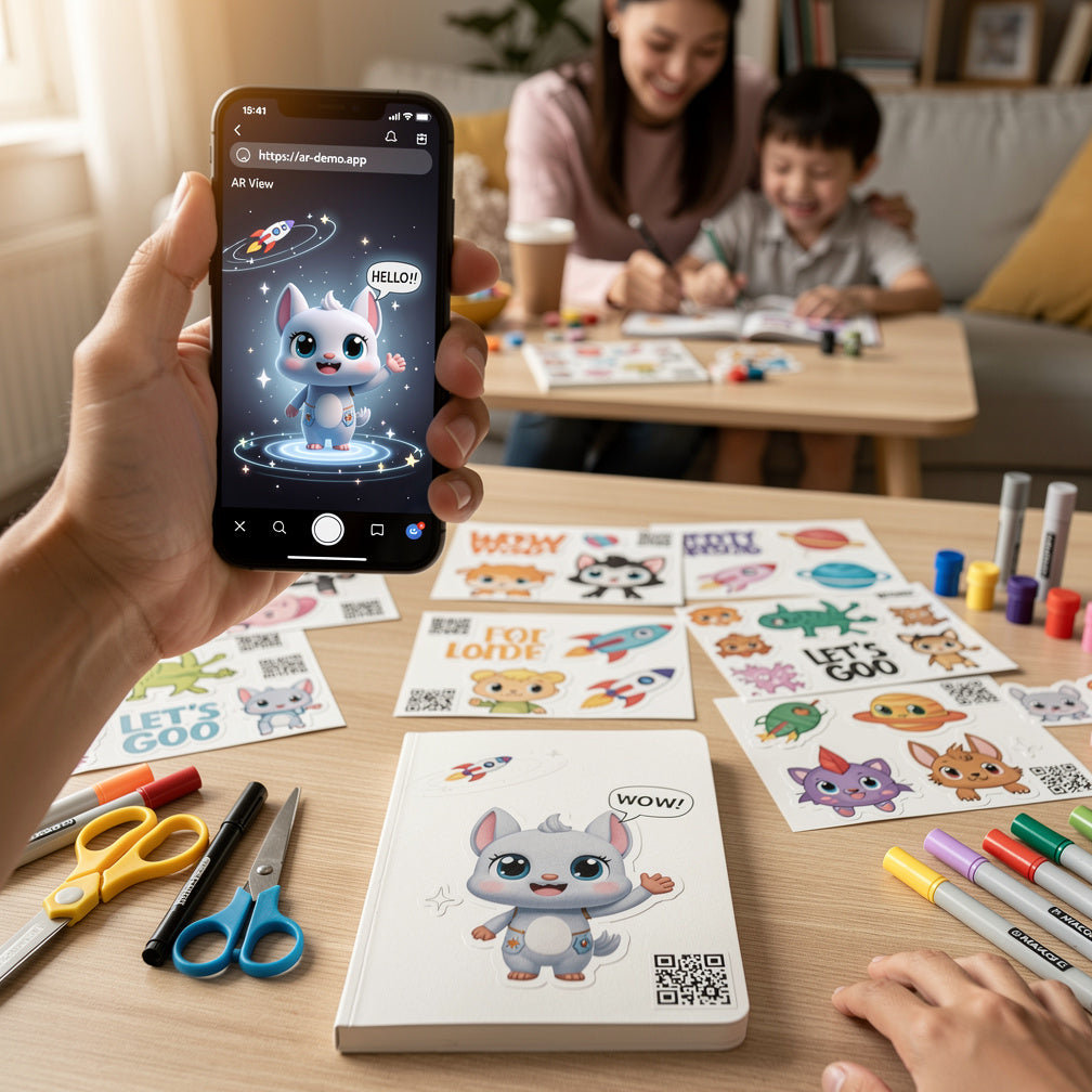Bring Magic to Life: DIY AR Sticker Kits for All Ages