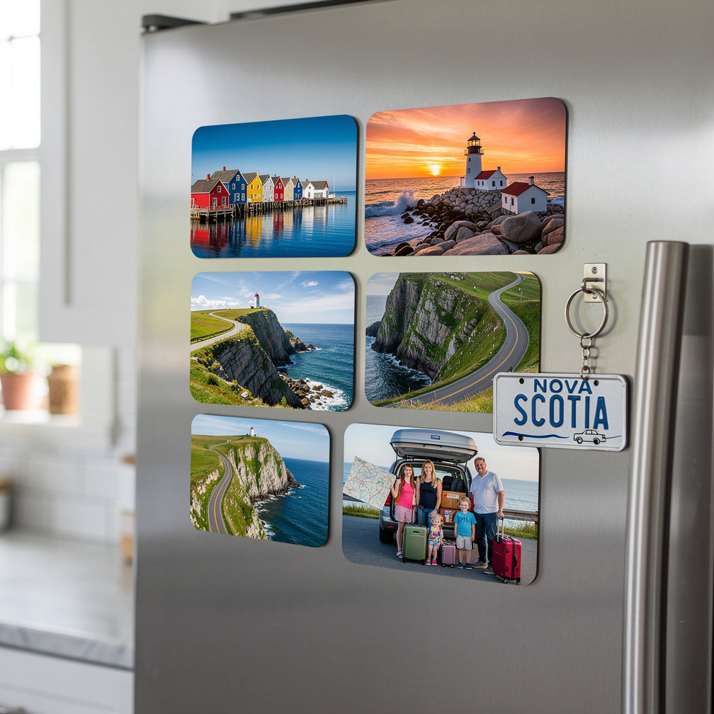 Custom Photo Magnets: The Perfect Souvenir for Your Nova Scotia Summer Road Trip