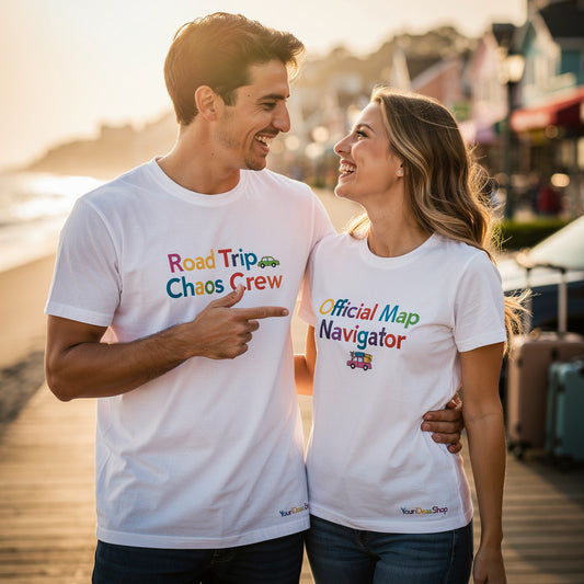 Custom Matching Couple T-Shirts: The Viral Personalized Gift for Summer Getaways