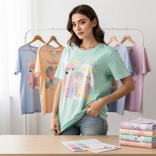Playful Palettes: DTF T‑Shirts in Pastel Hues for Soft, Stylish Self‑Expression