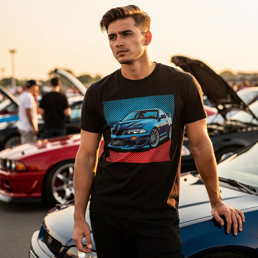 How Halftone Car Graphics Are Dominating Custom T-Shirt Trends This Summer