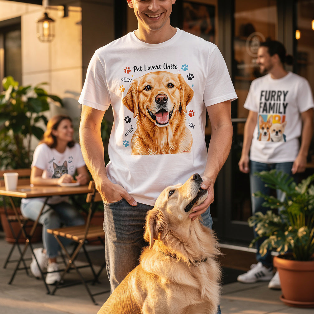 Pet Lovers Unite: Custom DTF T‑Shirts Featuring Your Furry Friends