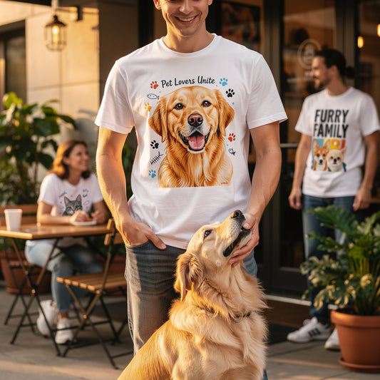 Pet Lovers Unite: Custom DTF T‑Shirts Featuring Your Furry Friends