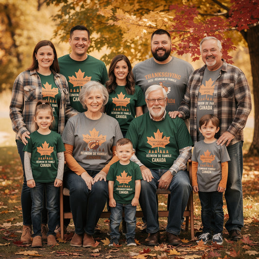 Custom Design T-Shirts for Canadian Thanksgiving 2026 Family Reunions: Bilingual DTF Ideas That Look Amazing in Photos