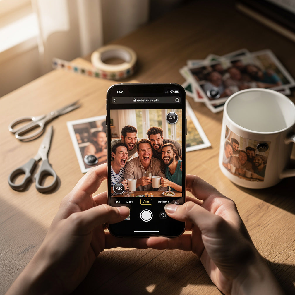 Turn Phone Photos into Animated Keepsakes with DIY AR Sticker Kits