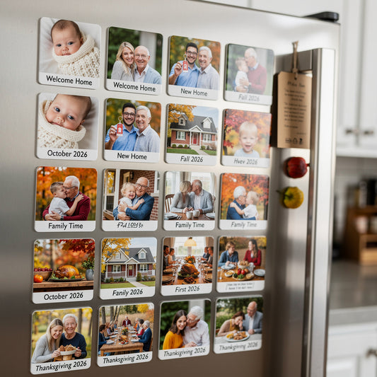 Custom Photo Magnets in Canada: Why 2.5-Inch Mini Fridge Magnets Are the Must-Have Personalized Gift for Fall 2026