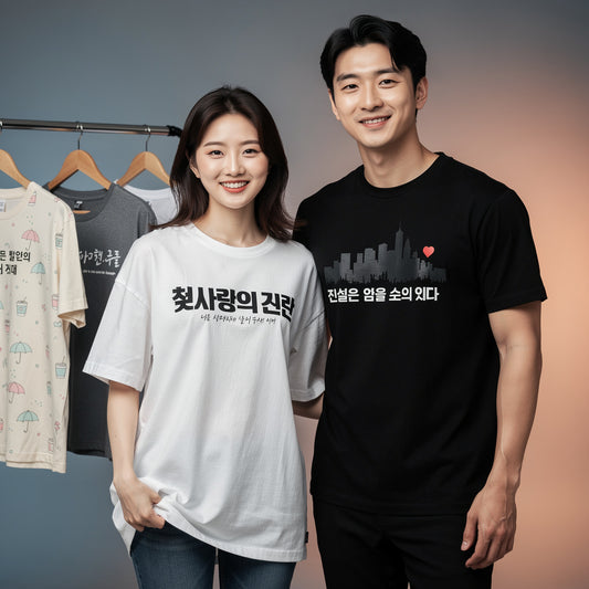 Show Your K-Drama Obsession with Custom Korean Series Fan Wear T-Shirts