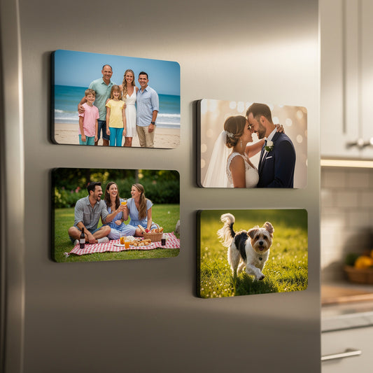 Custom Photo Magnets: Turn Your Favorite Memories into Everyday Art