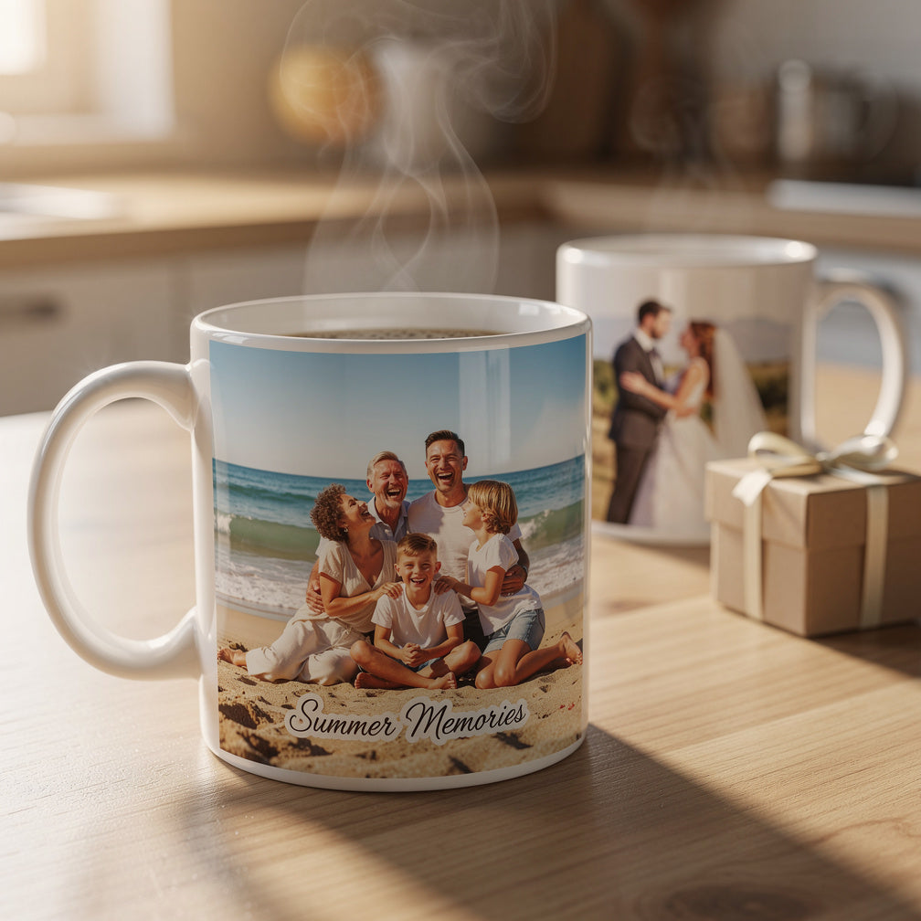 Capture Memories with Custom Photo Mugs: Everyday Moments Turned into Lasting Keepsakes