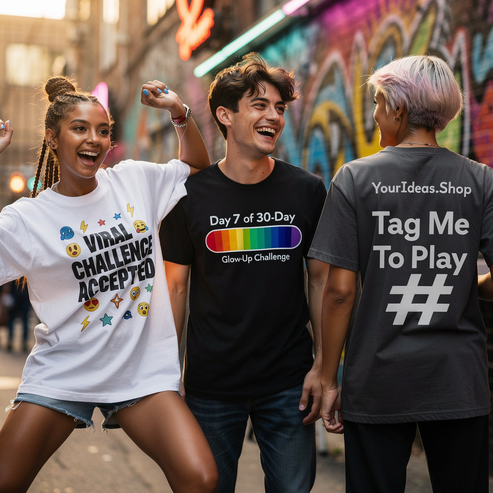 Viral Challenges & Custom DTF T‑Shirts: How to Turn Every Post Into a Social Media Event
