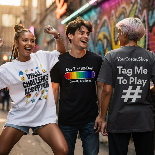 Viral Challenges & Custom DTF T‑Shirts: How to Turn Every Post Into a Social Media Event