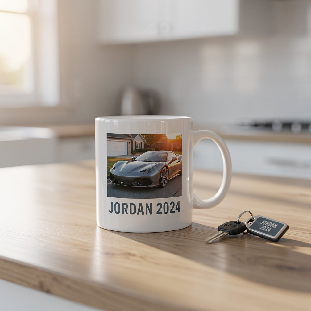 Custom Photo Mugs: The Car Lover Gift Idea Trending Beyond Keychains