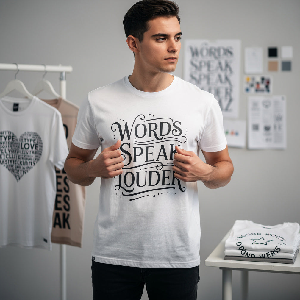 Creative Typography: DTF T‑Shirts for Word Lovers That Speak Louder Than Images