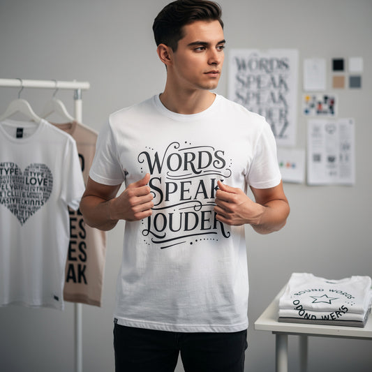 Creative Typography: DTF T‑Shirts for Word Lovers That Speak Louder Than Images