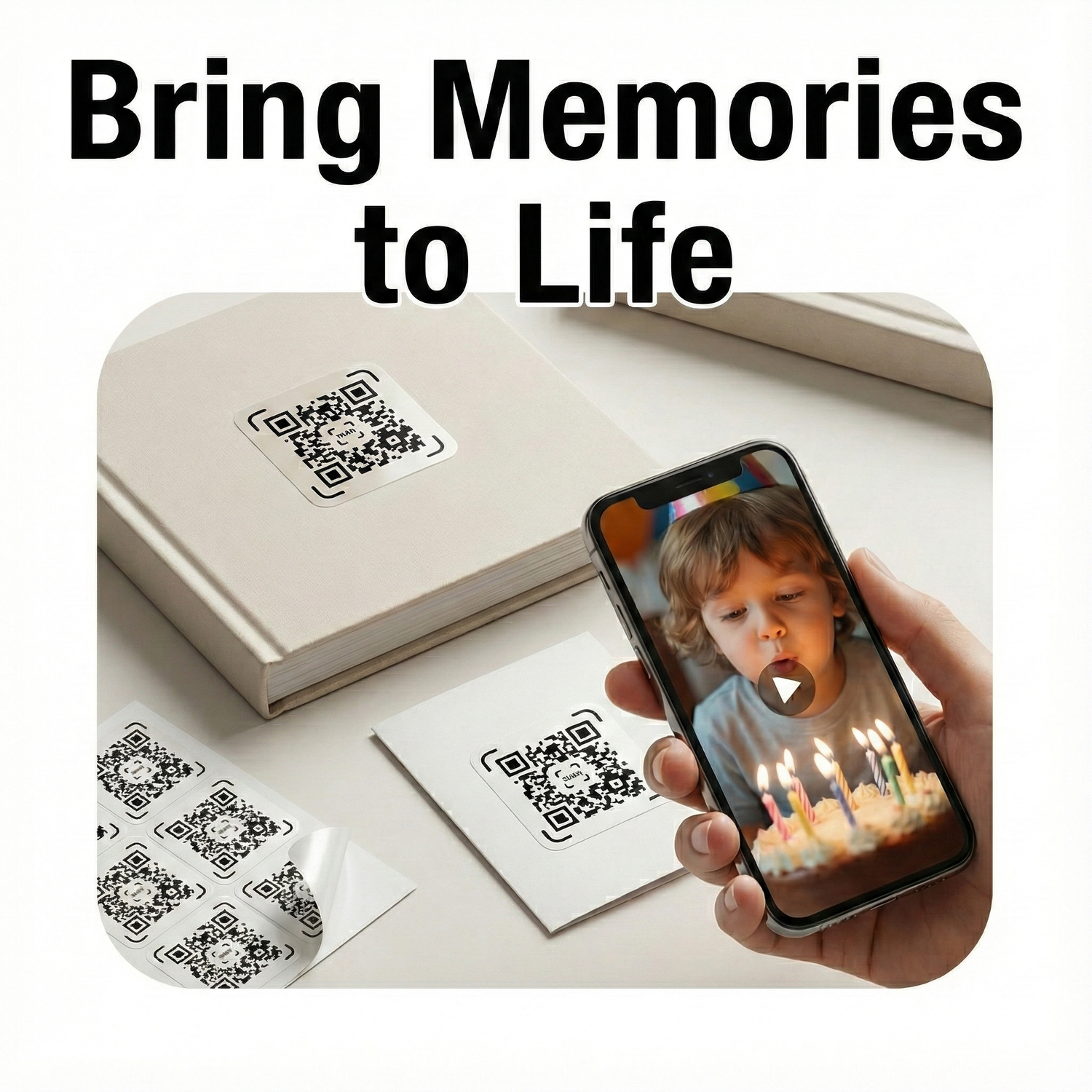 Bring Memories to Life: DIY AR Sticker Kits