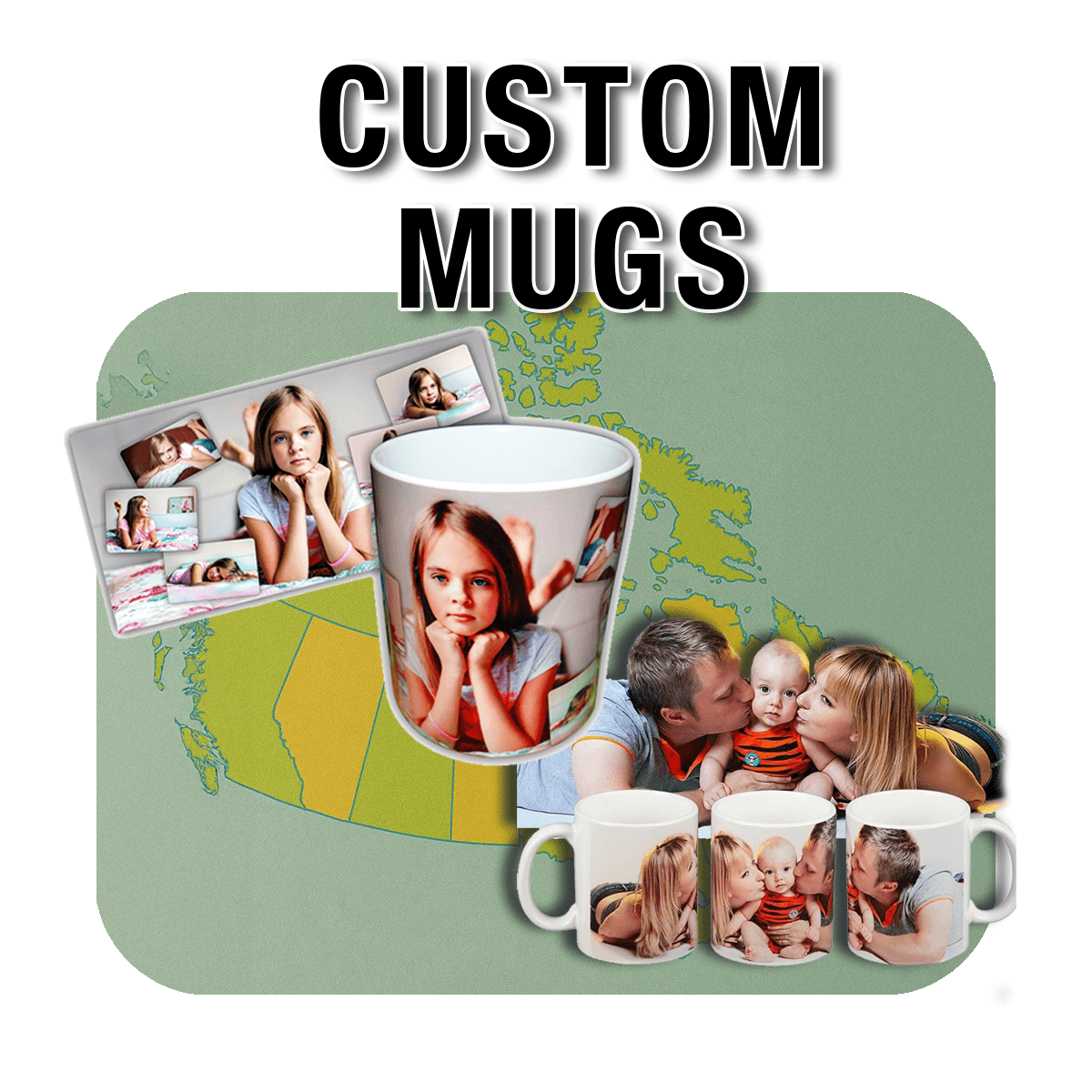 Custom Photo Mugs - Personalized Gifts | YourBrandName