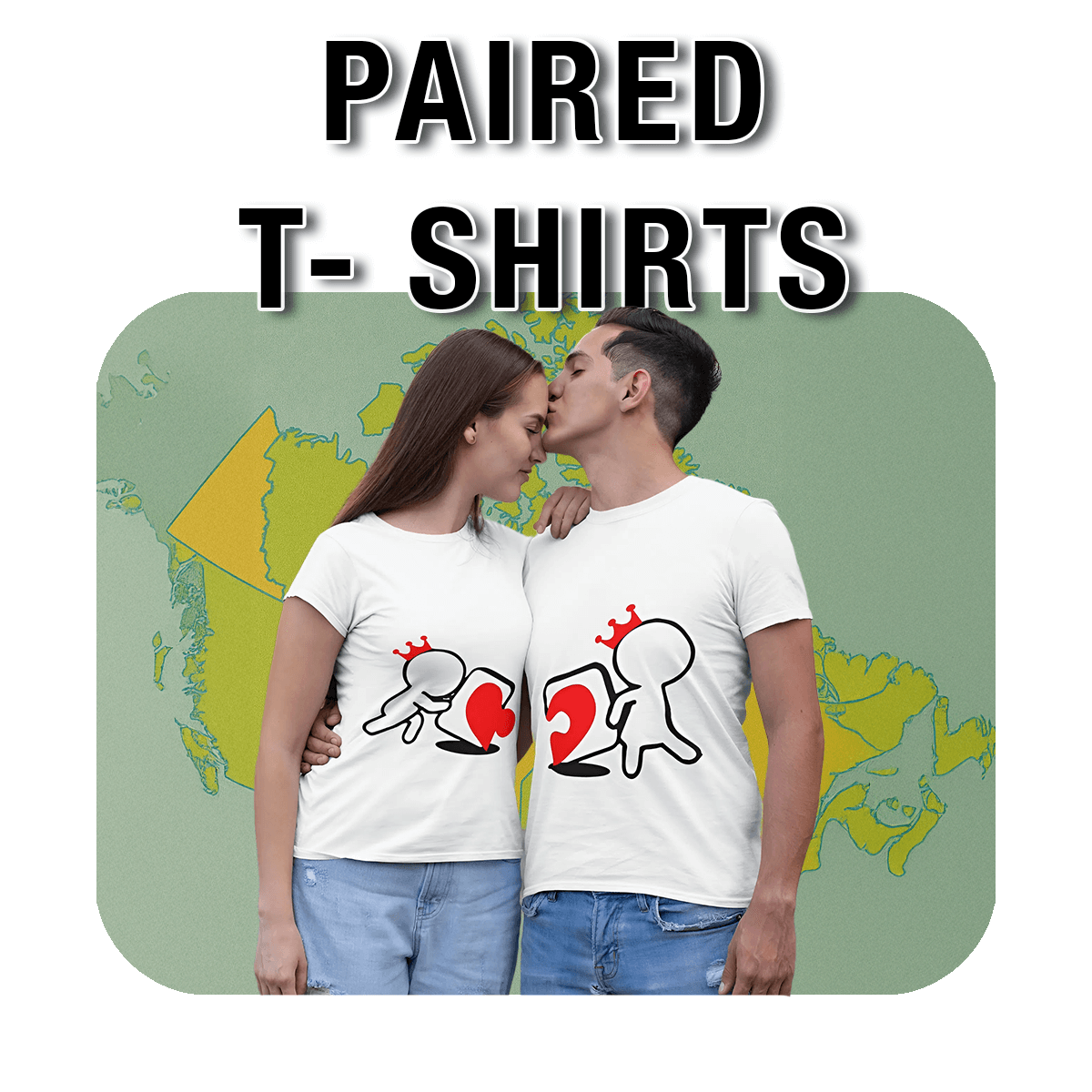 Matching Couple T-Shirts | His & Hers Paired Tees Collection