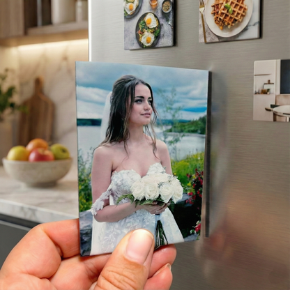 Custom Photo Magnet – Personalized Fridge Magnet with Your Picture