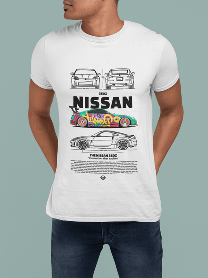 Nissan 350Z Blueprint T‑Shirt (Unisex)