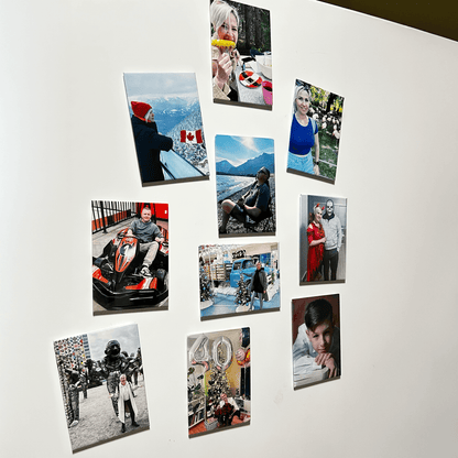 10 aimants photo personnalisés – Aimants de réfrigérateur personnalisés avec vos photos