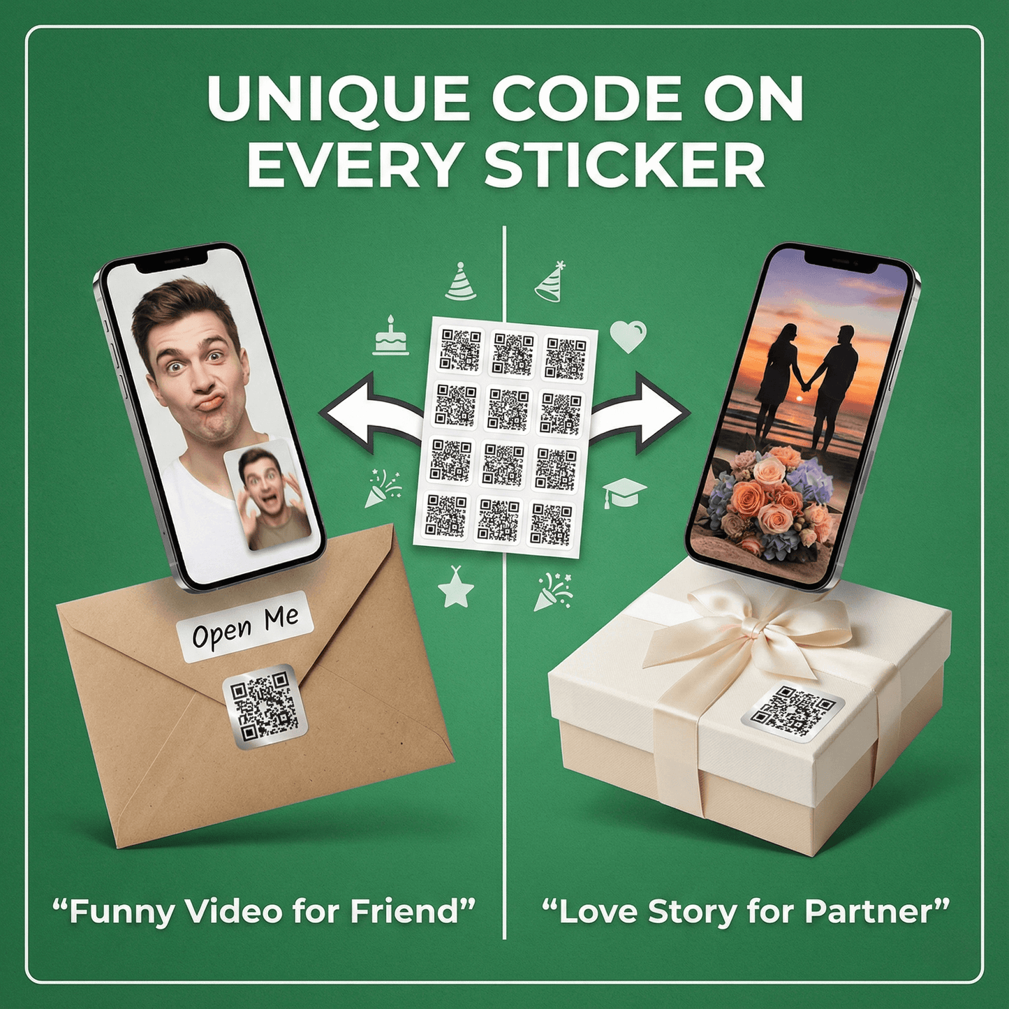 AR Video Stickers - DIY Mix Pack