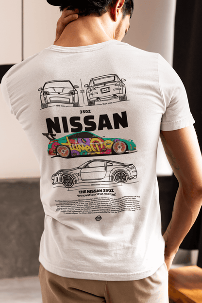 Nissan 350Z Blueprint T‑Shirt (Unisex)