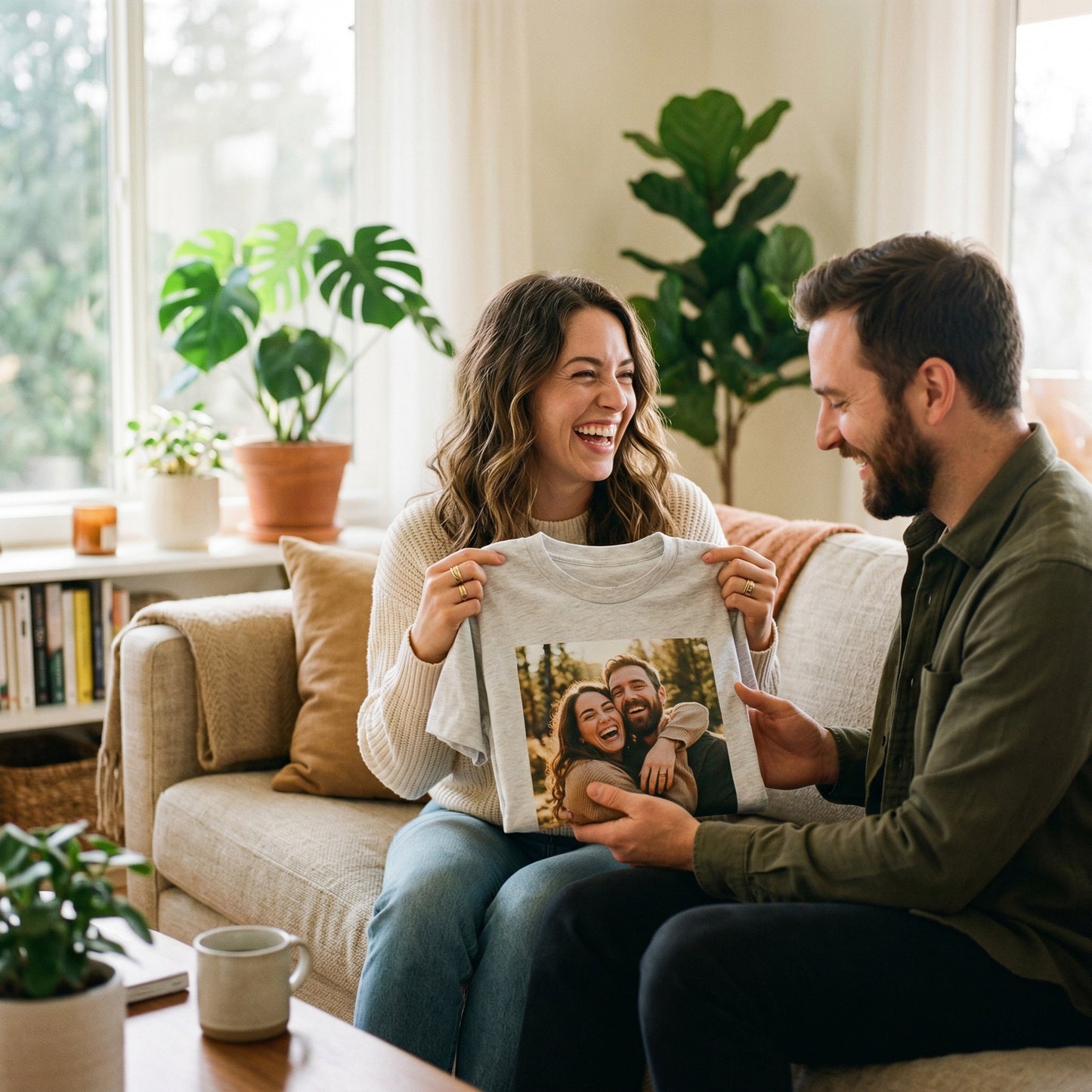 Personalized T-Shirt – Your Photo, Your Words, Your Story | Unique Gift Idea