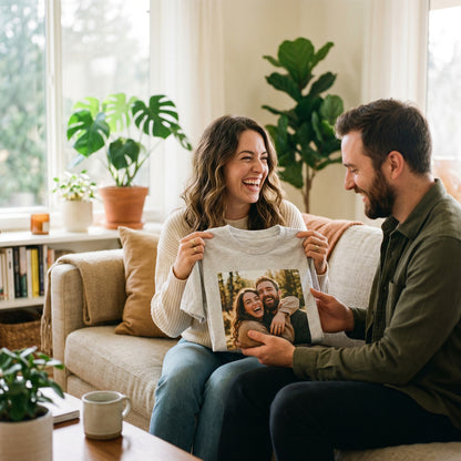 Personalized T-Shirt – Your Photo, Your Words, Your Story | Unique Gift Idea