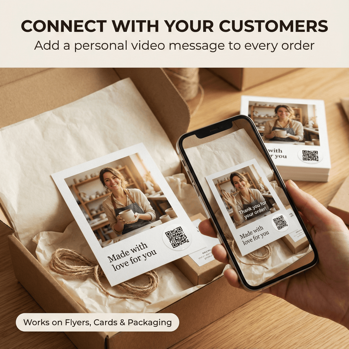 AR Video Stickers - Bulk Pack (Invites, Favors & Business Packaging)
