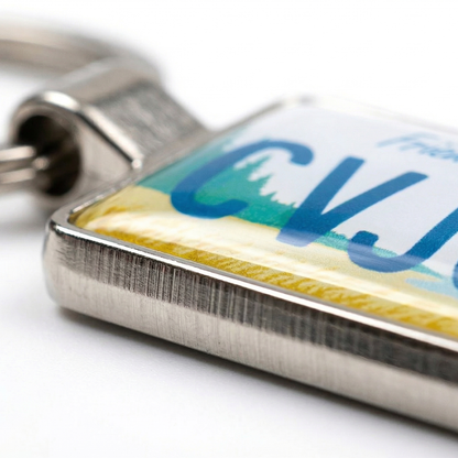 Manitoba Custom License Plate Keychain