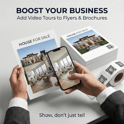 AR Video Stickers - Bulk Pack (Invites, Favors & Business Packaging)