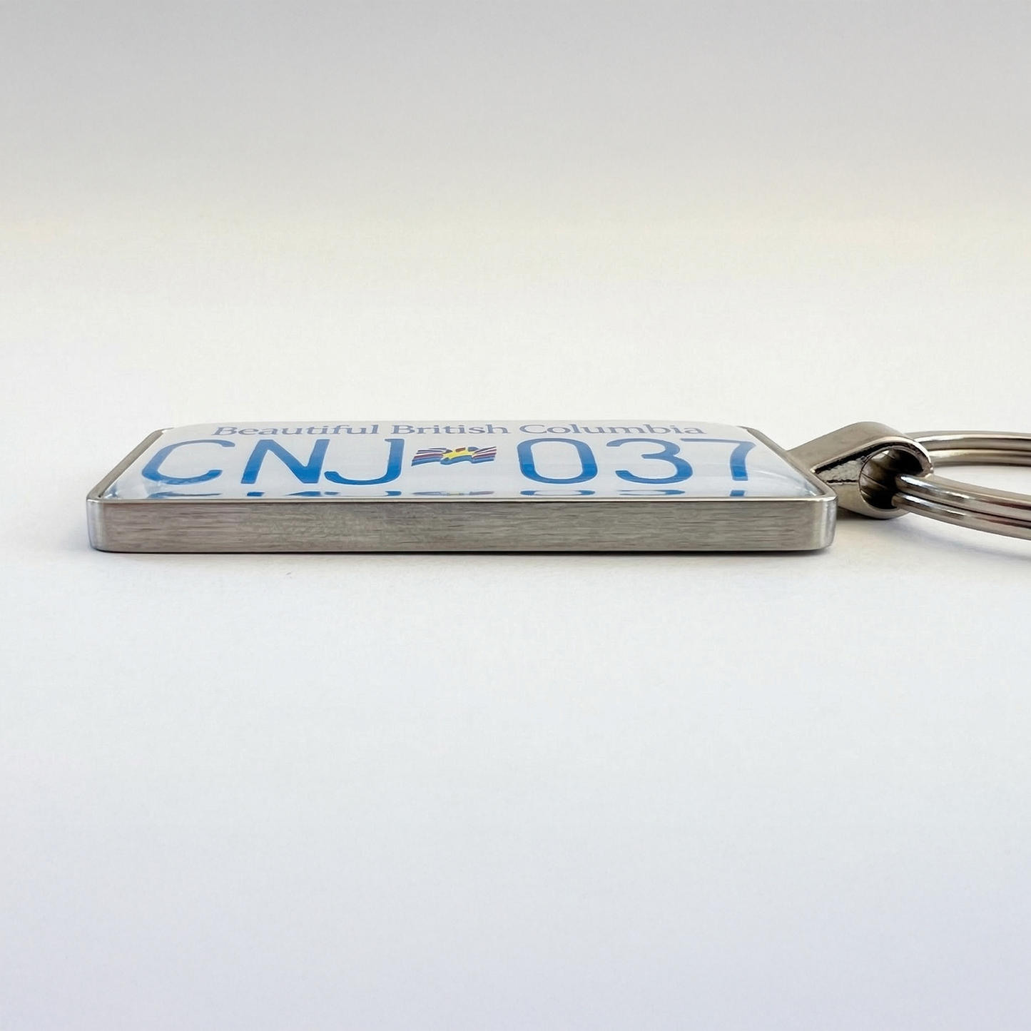 British Columbia Custom License Plate Keychain