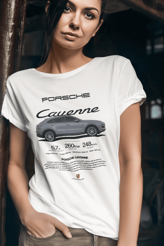 Porsche Cayenne Graphic T-Shirt — Power & Performance Poster