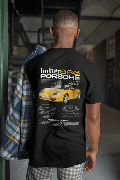 Porsche Boxster 986 Graphic Tee — Classic Roadster Poster
